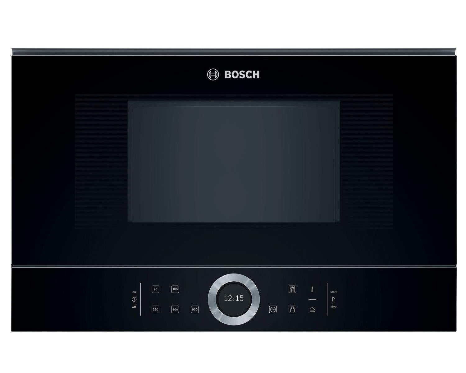 Bosch Horno Microondas Empotrado Bfl634gb1 21 L 900 W Negro , Leroy Merlin