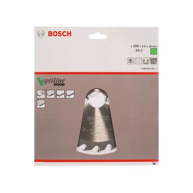 Lame de scie circulaire BOSCH pour bois, 165 x 30 x 2,6 mm et 24 dents - 3