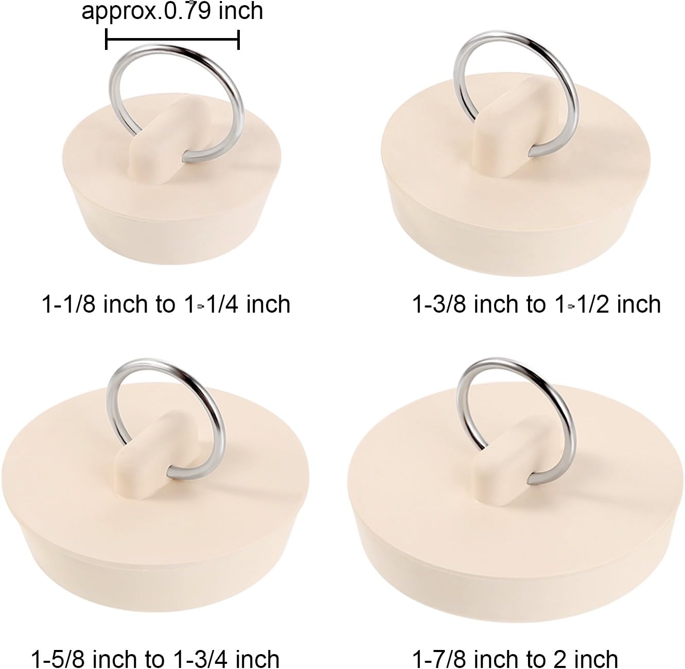 Tappo di scarico per doccia, tappo di scarico per capelli in silicone