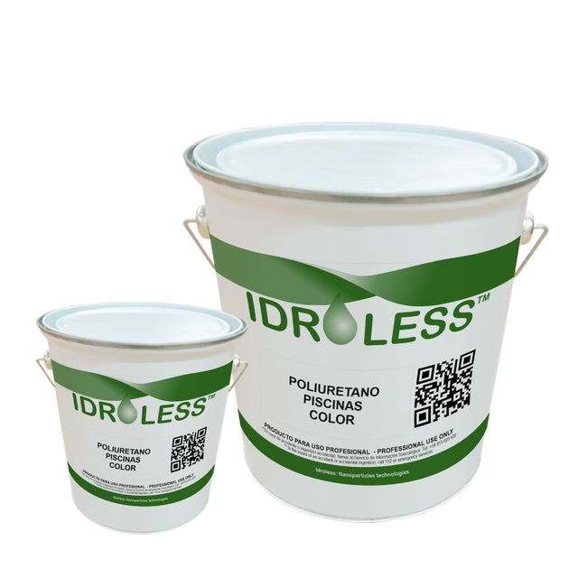 Peinture Polyuréthane pour Piscines (16+4kg) - (Nuancier RAL) - Peinture bi-composant, crée une couche imperméable dans la piscine