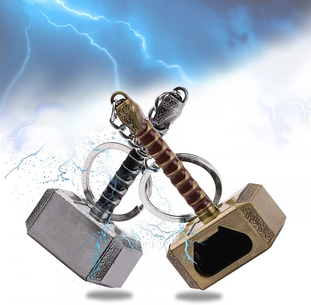 Pendentif Mjolnir (marteau De Thor) En Cuir Fabriqué En Italie - Neuf Avec étiquettes, Marque Black Sheep
