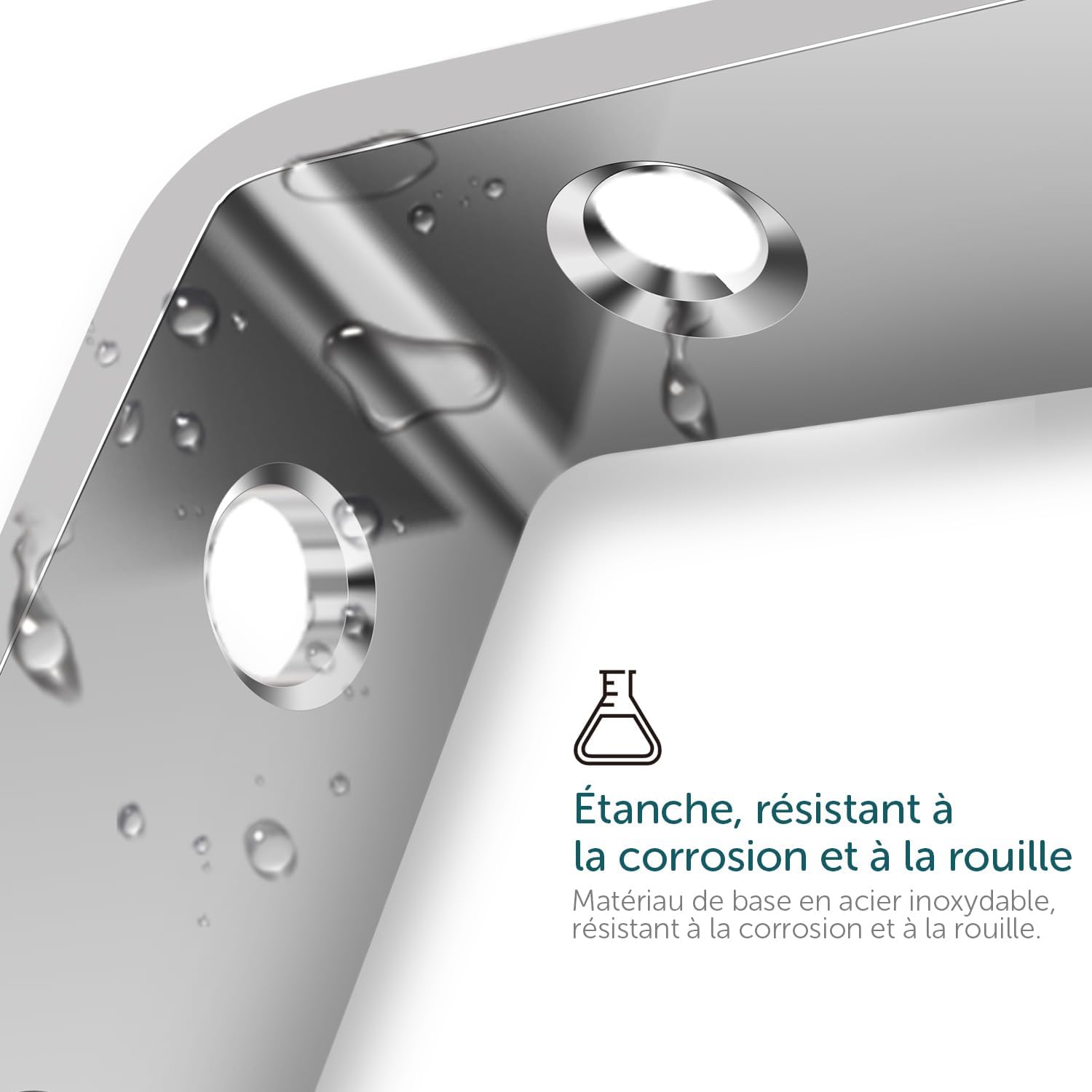 Staffa Di Ancoraggio 107 X 105 Mm M10 Con Contropiastra Capacit&agrave; Di Carico 2500 DaN-990002909