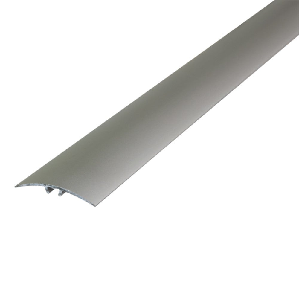 Listwa progowa aluminiowa 37mm 5w1 Cezar Srebrny Mat 0,93m