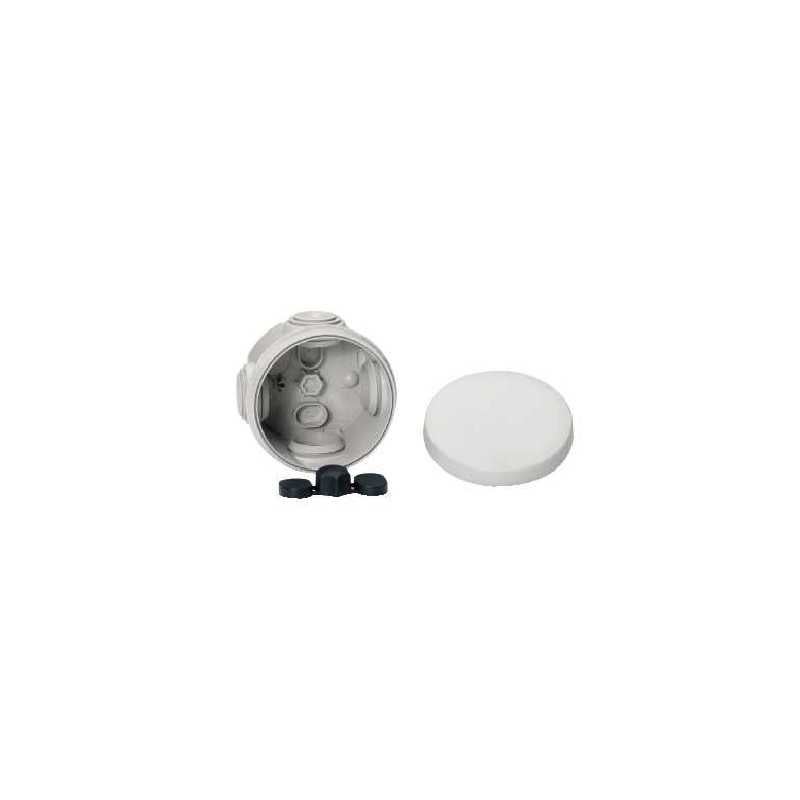 Schneider ENN05001 - Boite de dérivation Mureva Box - IP55 + embouts - ?60 mm - gris - 4