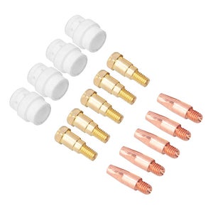 Lot De 32 Pièces De Rechange Pour Torche De Soudure MIG – Contacts, Buses Coniques, Diffuseurs De Gaz Pour Binzel MB36 KD