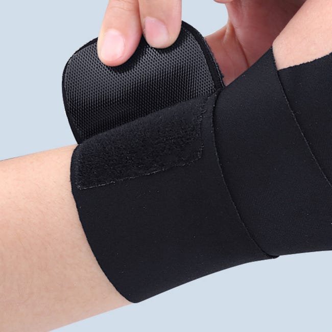 COPPIA POLSINI STRINGENTI SUPPORTO TUTORE PER POLSO SPORT PROTEZIONE PESI BLU COPPIA POLSINI STRINGENTI SUPPORTO TUTORE PER POLSO SPORT PROTEZIONE PESI BLU