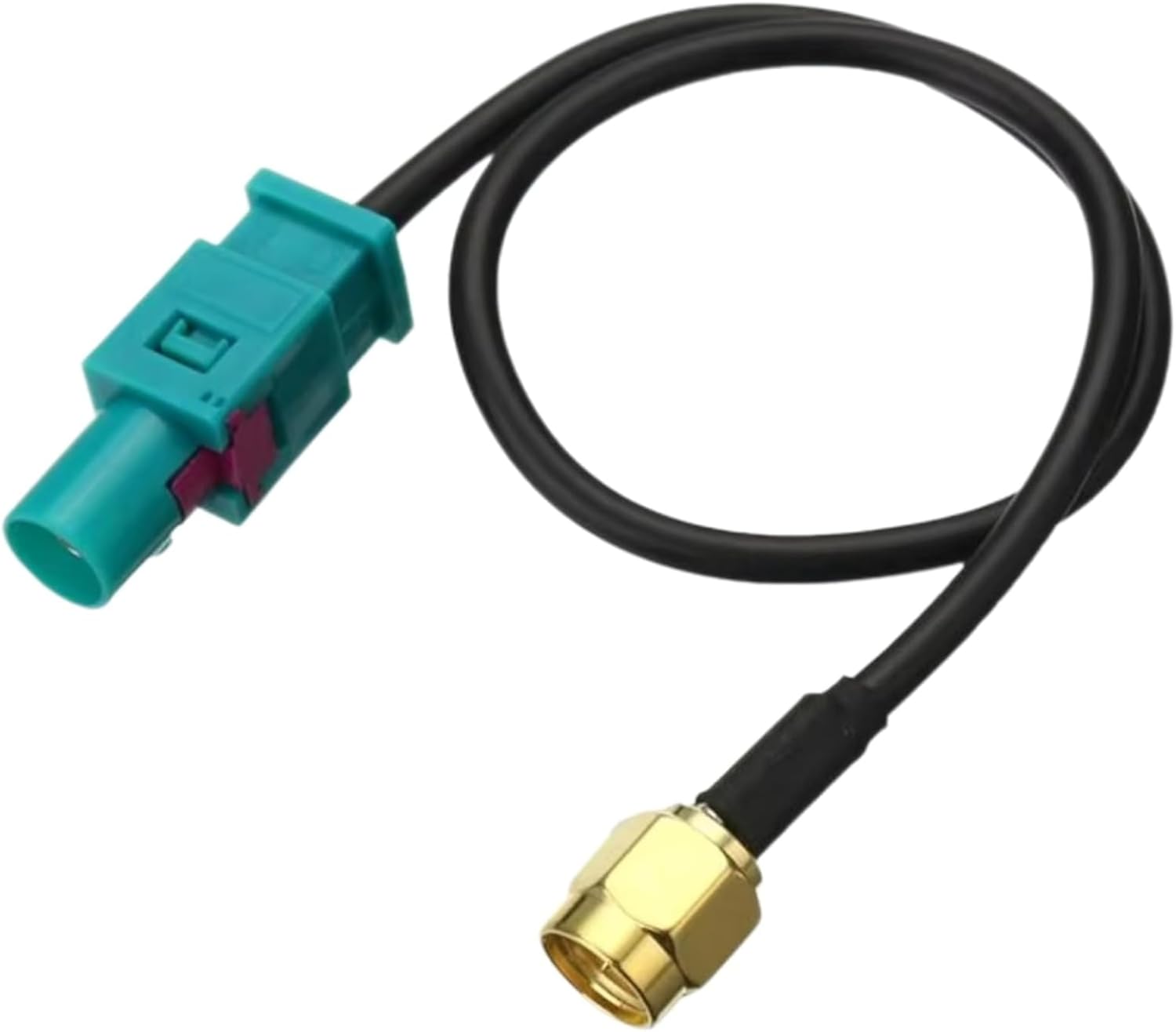 Adaptateur DIN Mâle Vers FAKRA Z Mâle TechExpert - Pour Connexion Antenne Auto - Garantie 3 Ans - Neuf