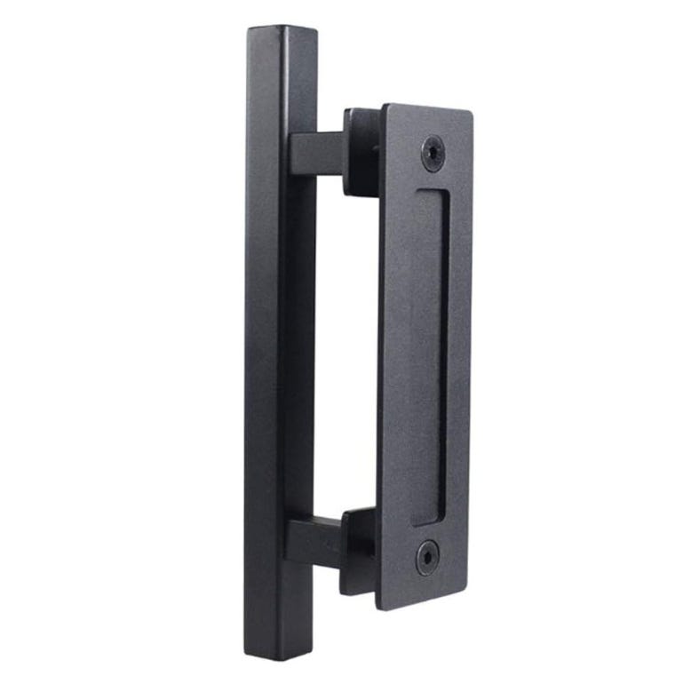 Poignée De Porte Coulissante En Verre EVTSCAN – Acier Inoxydable – Finition Brillant/Brossé/Chrome – Diamètre 57 Mm
