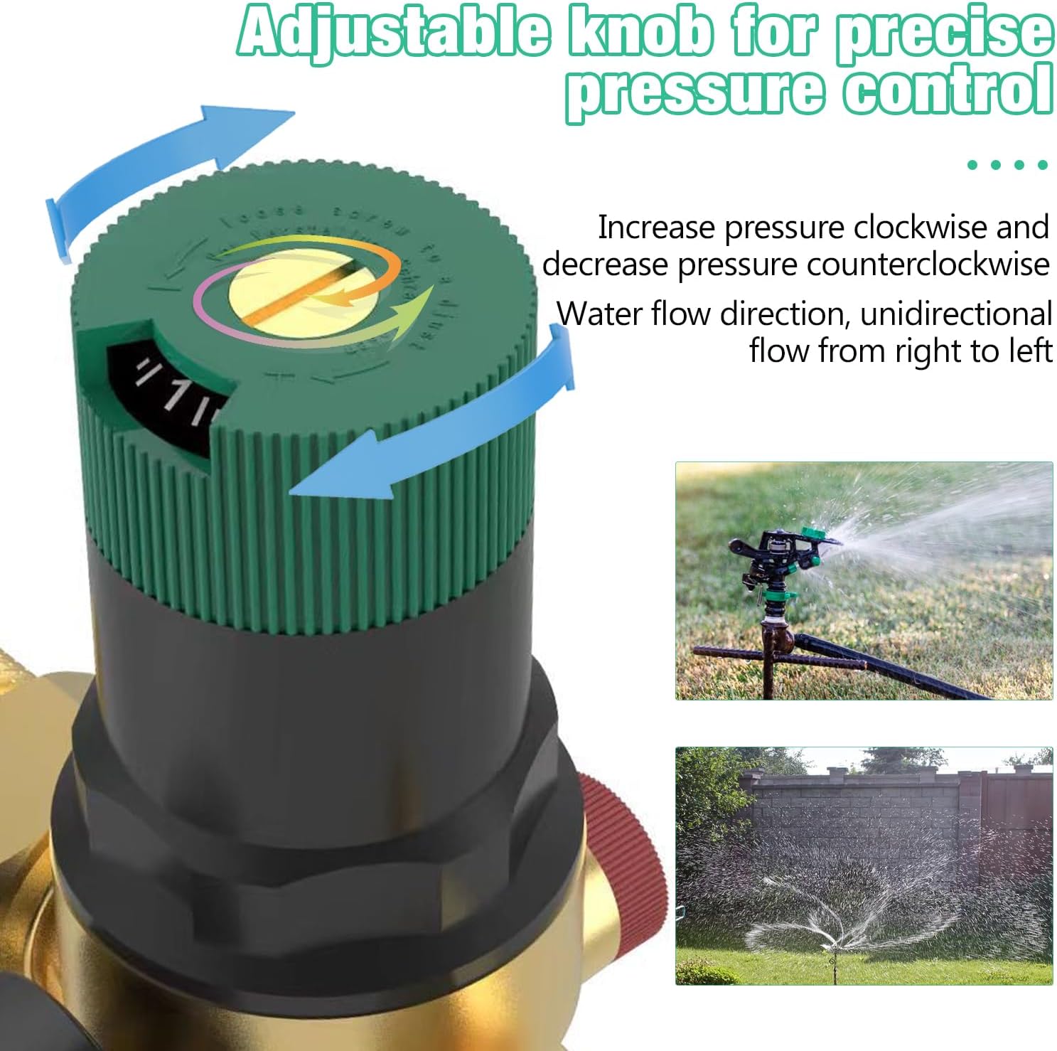 Réducteur de Pression d'Eau 3/4