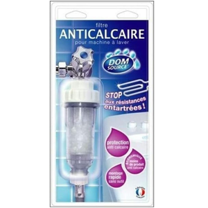 Lot De 2 Cartouches De Rechange AQUASAN Pour Filtre Anticalcaire Machine à Laver/lave-vaisselle | Protection Contre Le Calcaire Et Les Impuretés