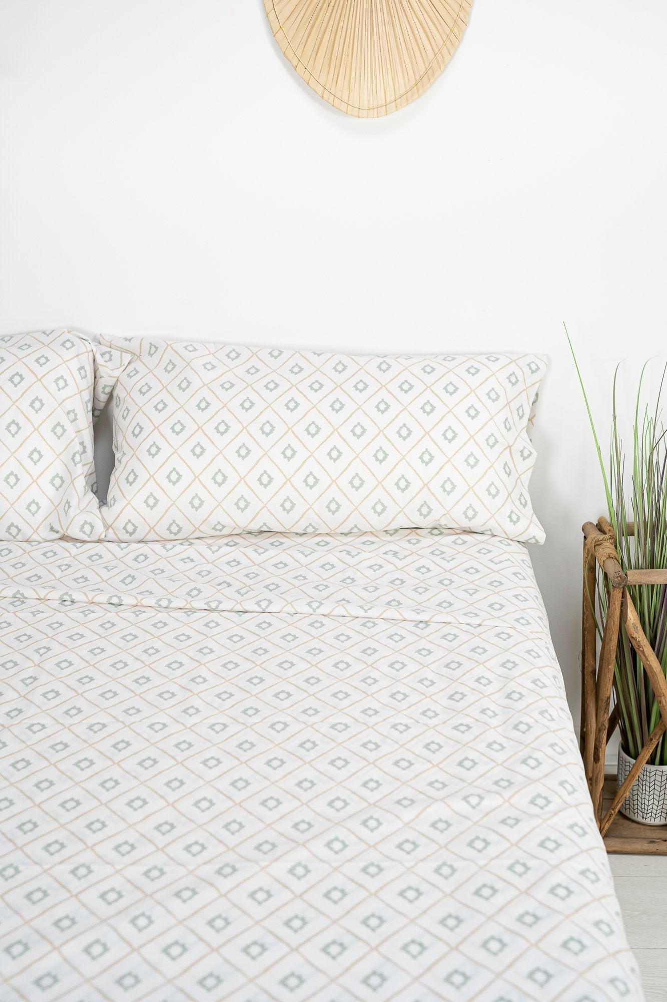 Ensemble de draps Rústico 3 pc 160x200 (Lit 160) Multicouleur - 4