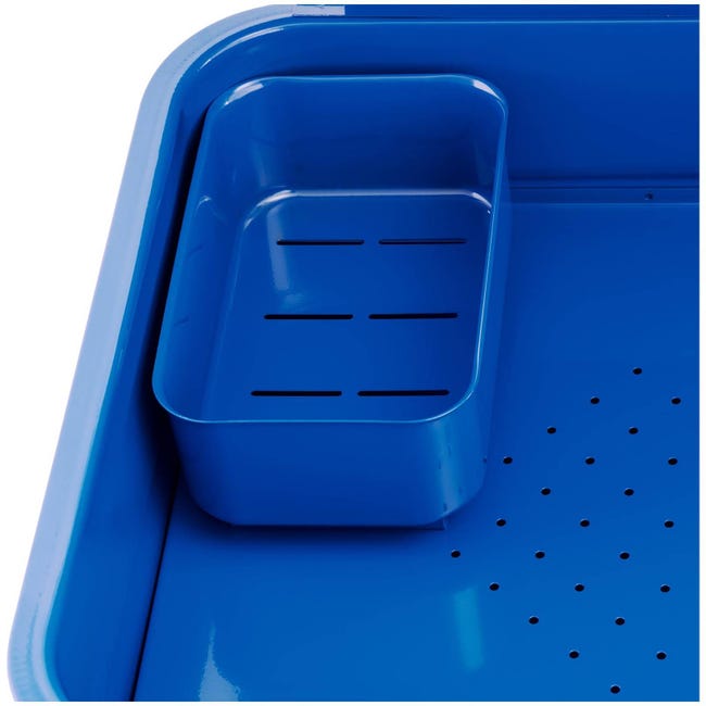 Vasca Lavapezzi MSW Da 20 Litri - Per Pulire Parti Motore Con Pennello E Pompa Integrata - Foto 8