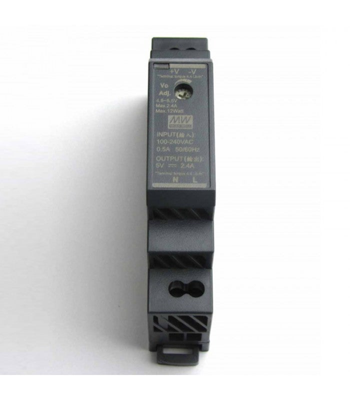 Alimentation Rail DIN 5 V 2.4 A - MeanWell - 3