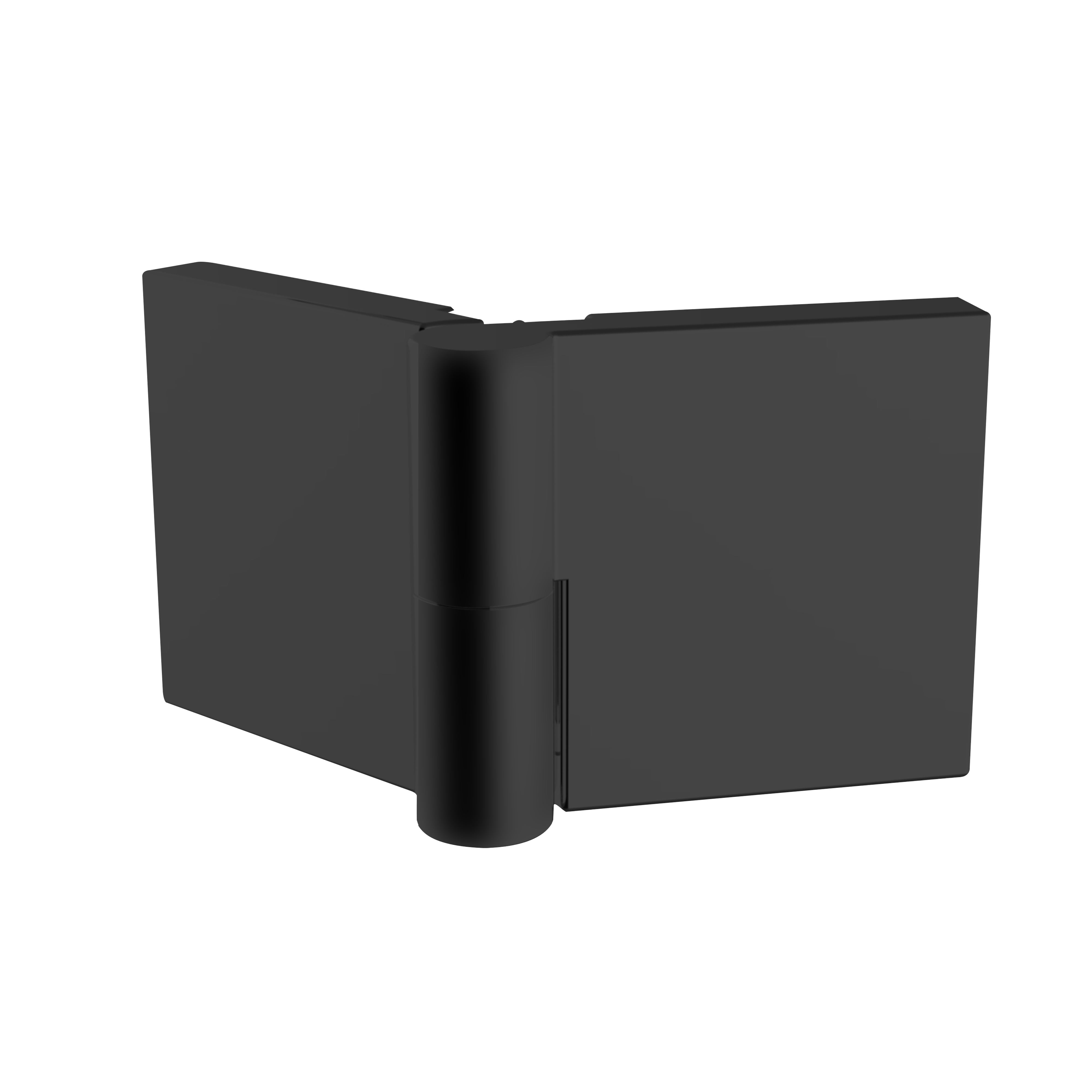 Pare-baignoire pivotant transparent noir, H.150xl.112 cm SCHULTE, anticalcaire, paroi de baignoire réversible, écran 5 mm pliant, 2 volets rabattables - 3