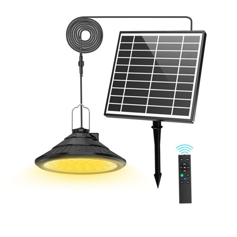 Lampes Solaires Suspendues Lixada IP66 - 3 Couleurs/4 Modes Avec Télécommande - 4500mAh