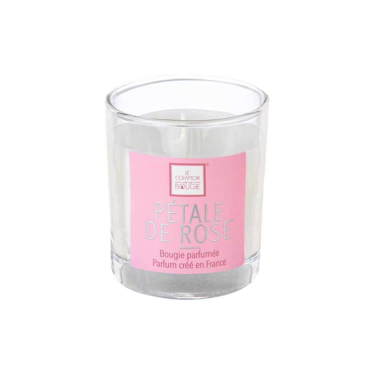 Bougie parfumée rose 190g - Atmosphera créateur d'intérieur