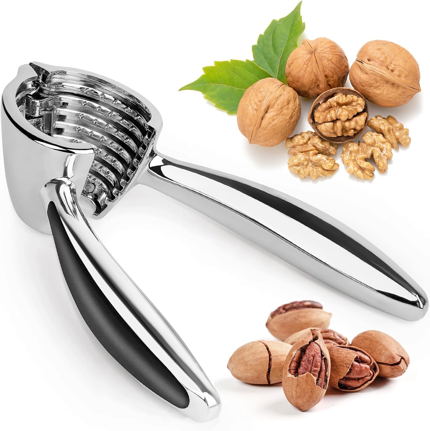 Dziadek do orzechów, metalowy dziadek do orzechów, szczypce do orzechów, dziadek do orzechów włoskich, otwieracz do orzechów włoskich, solidne metalow