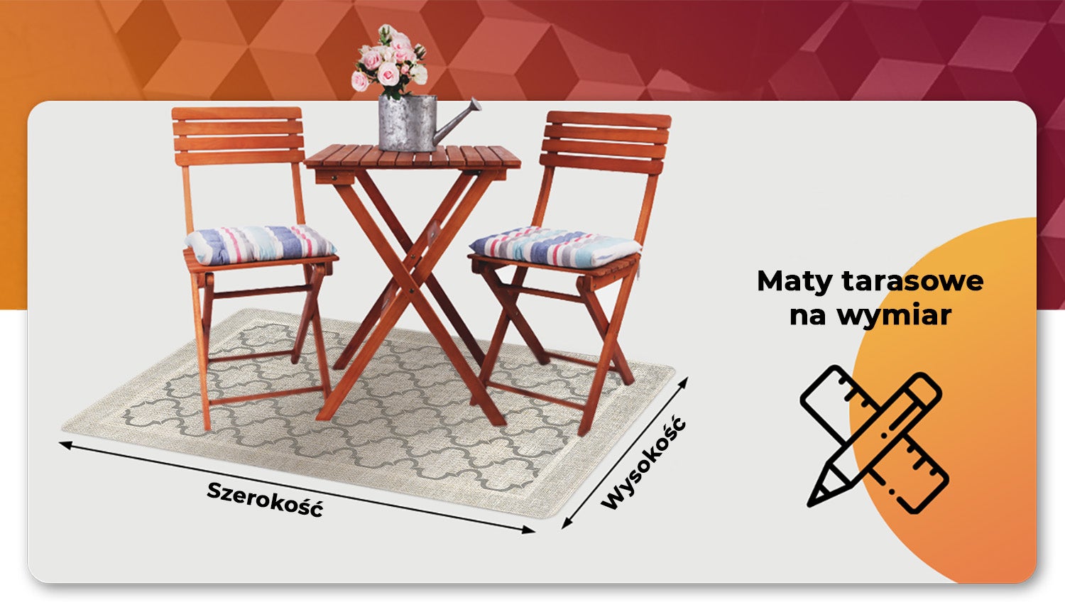 Dywan winylowy marokański design dekoracyjny chodnik winylowy do przedpokoju 100x50 cm – Tulup - 6