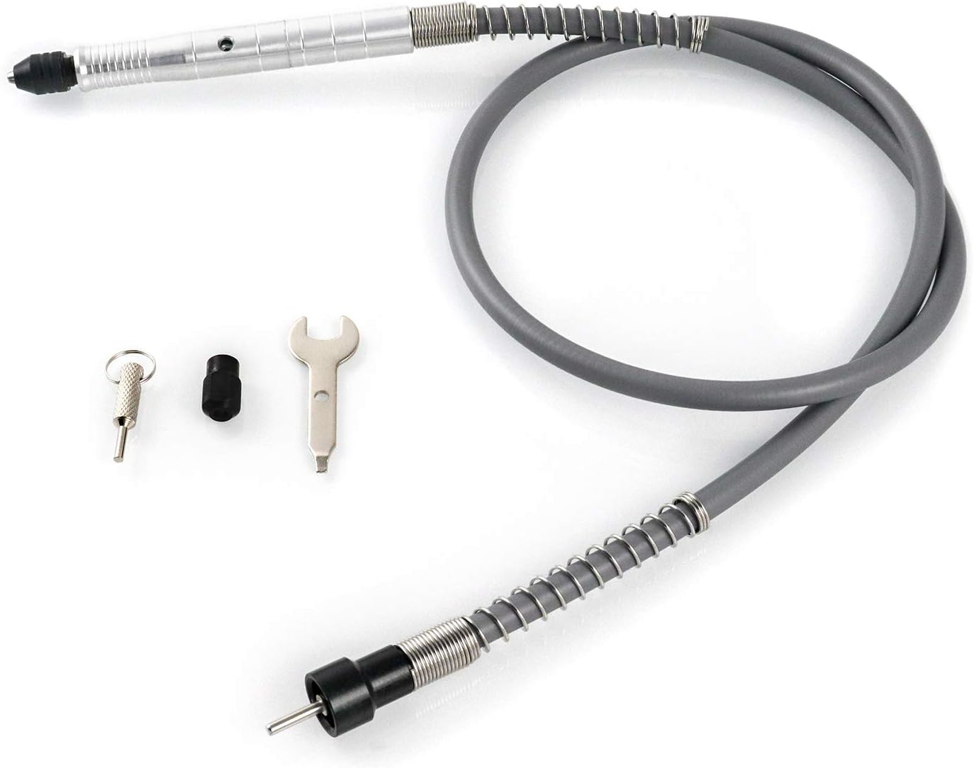 Elastyczny adapter 1/8" do narzędzi obrotowych – przedłużacz kompatybilny z Dremel, łatwy dostęp do trudno dostępnych miejsc