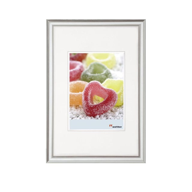 Ramka fotograficzna Walther Design Trendstyle srebrna 30x40 cm