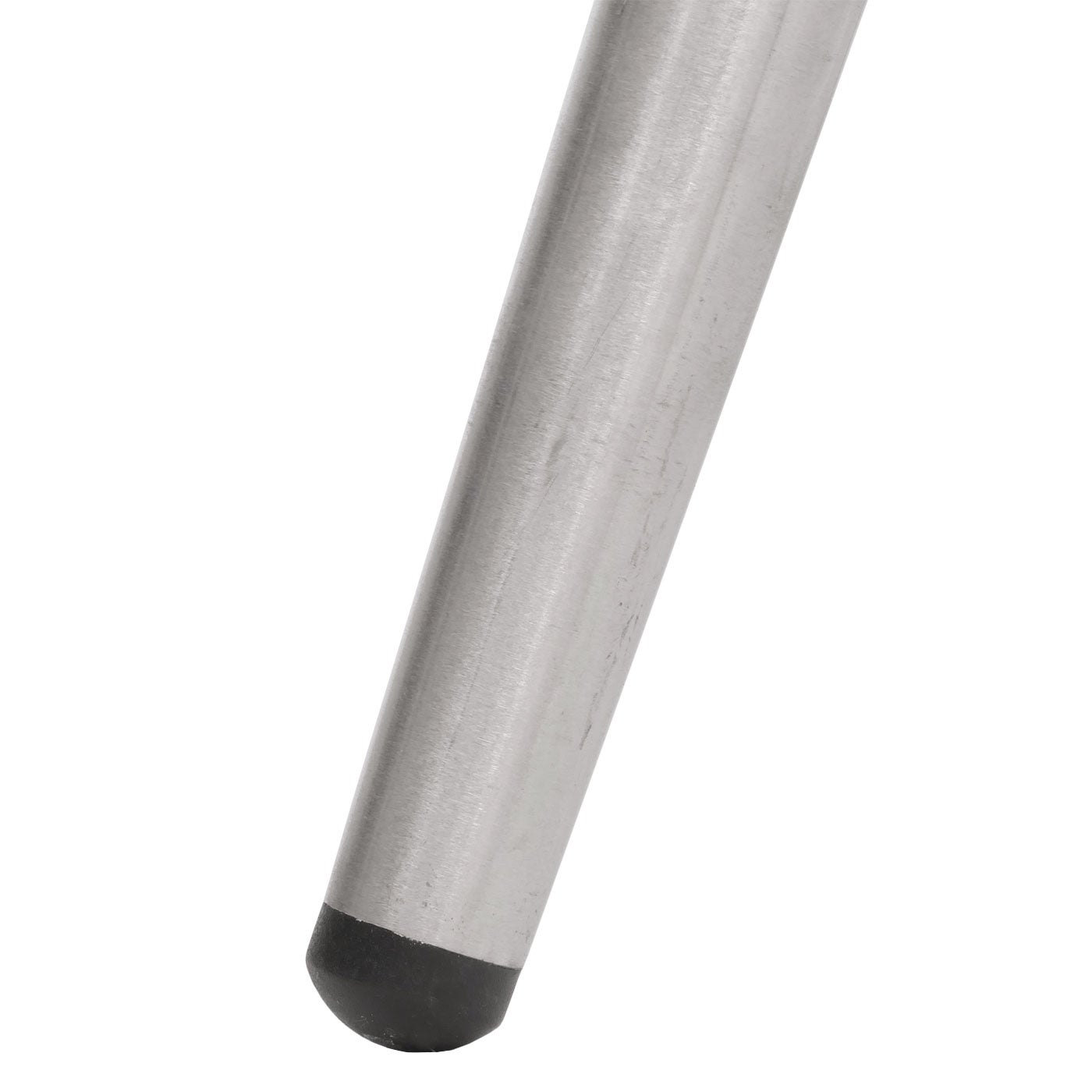 Set sala da pranzo HWC-G55, 2 sedie con braccioli + panca 160cm, acciaio inox stoffa/tessuto ciniglia ~ avorio - 7