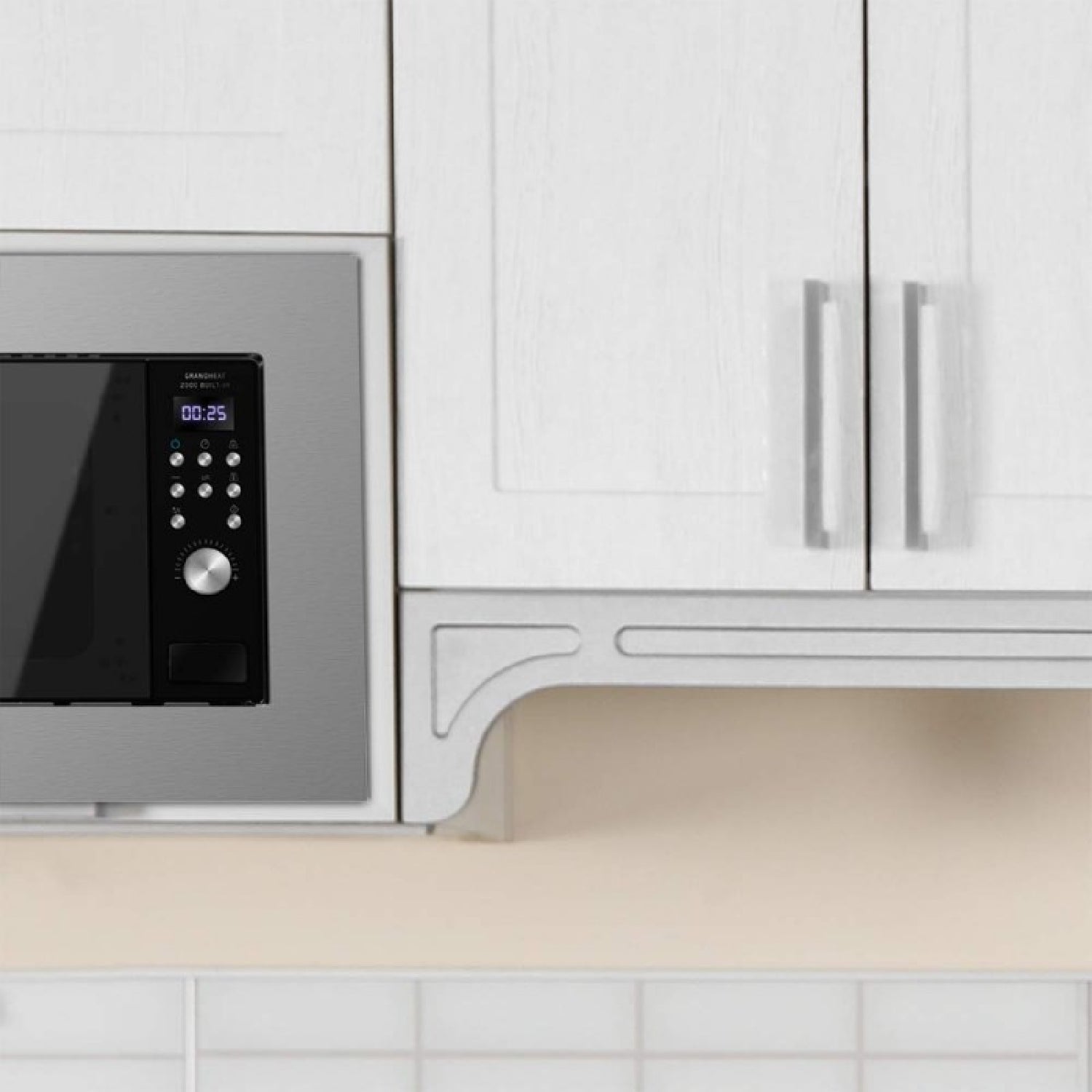 Micro-ondes encastrable GrandHeat 2000 Built-in SteelBlack Cecotec - 8