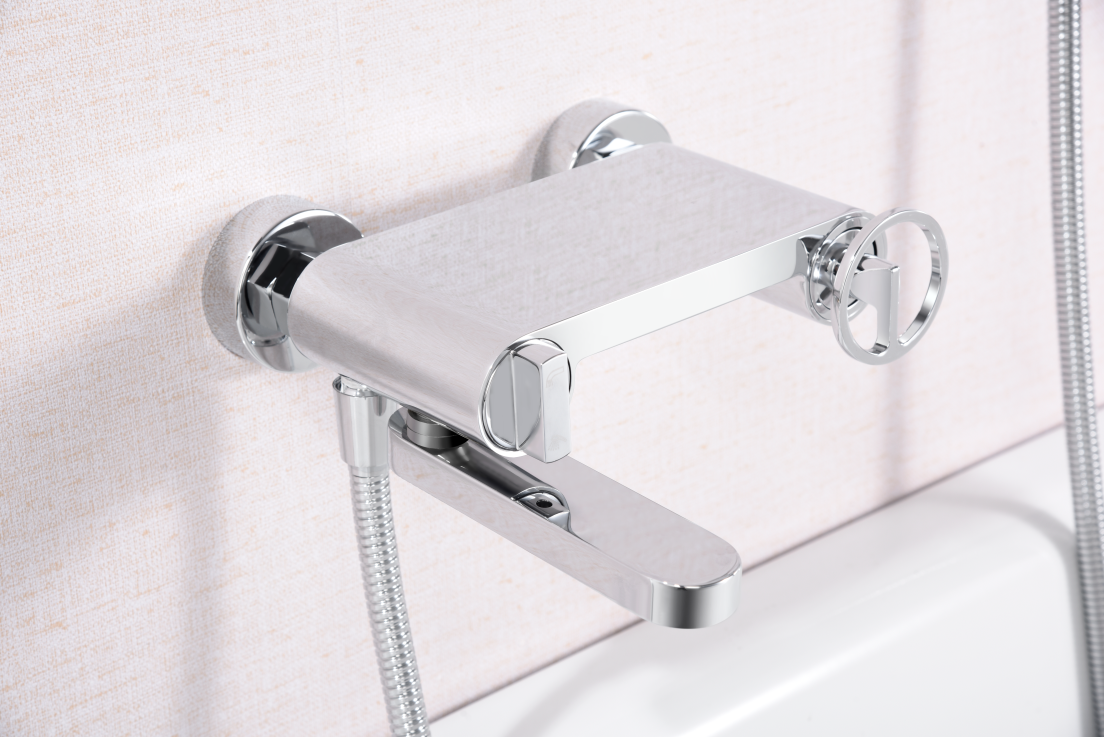 Pommeau De Douche LED En Laiton Chromé 16 Pouces