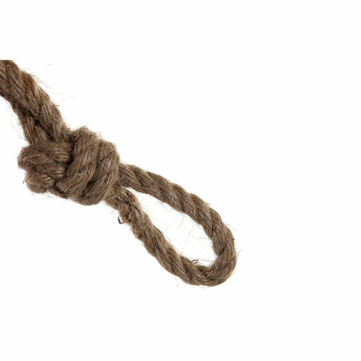 Portacandele DKD Home Decor S3026342 Cristallo Nero Metallo Corda (22 x 22 x 43 cm) - 2