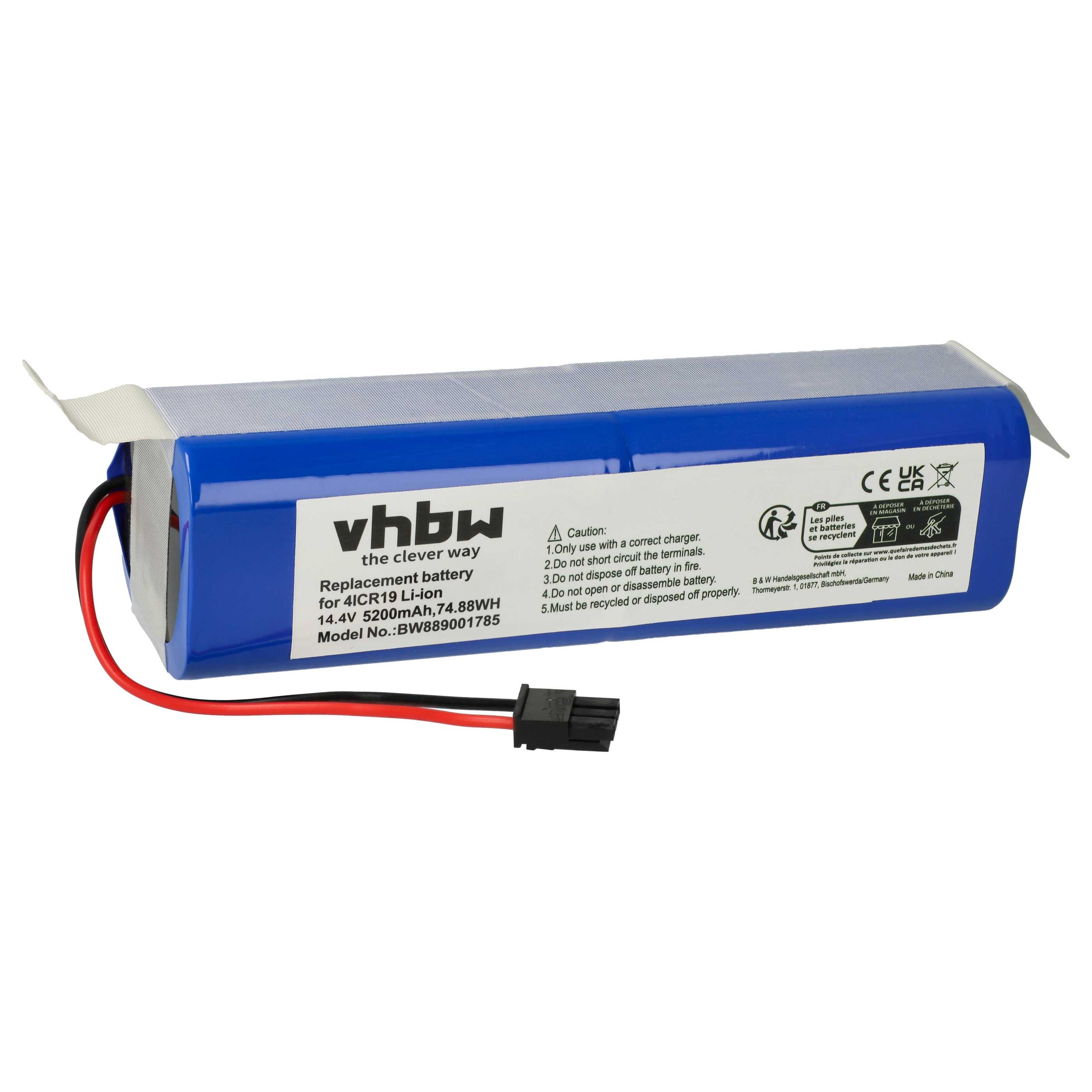 T6 Power Batterie Pour Fujitsu Siemens LifeBook S761, Li-Ion, 5200 MAh (56 Wh), 10,8 V