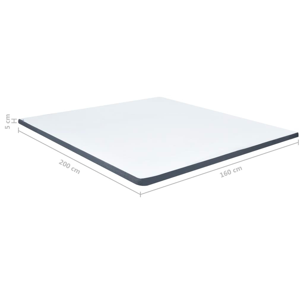 Protezione per Materasso a Molle Insacchettate 200x160x5 cm Morbidezza Media vidaXL - 3