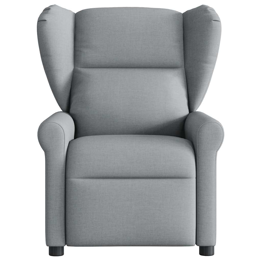Fauteuil de massage | Fauteuil de relaxation | Chaise de relaxation inclinable Gris clair Tissu CFW835335 - 3