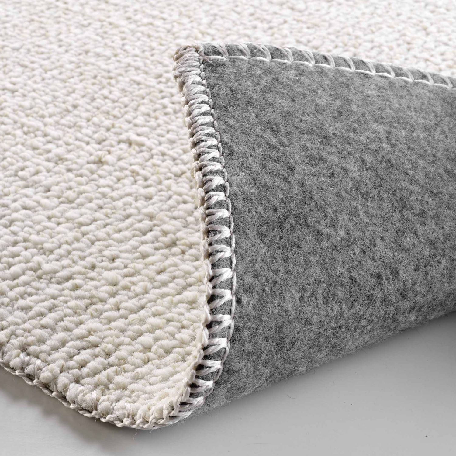 Tapis bouclette lavable - 160x230 cm - Beige - 3