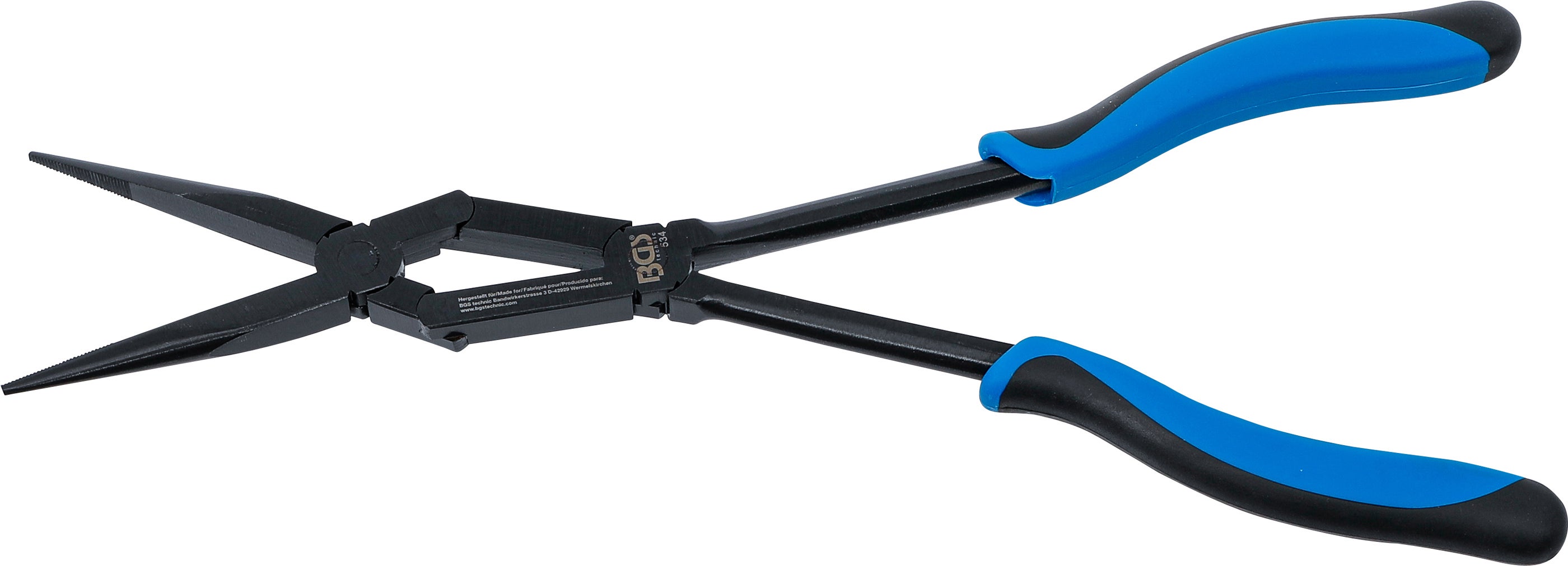 Szczypce BGS Pince Pro Podwójne przegub 350 mm wygodna rękojeść