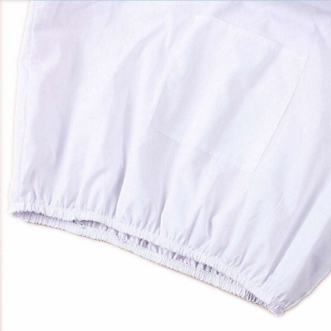 Veste d'apiculteur (blanche), vêtements professionnels pour apiculteurs, chapeau de protection professionnel pour apiculteurs - 2