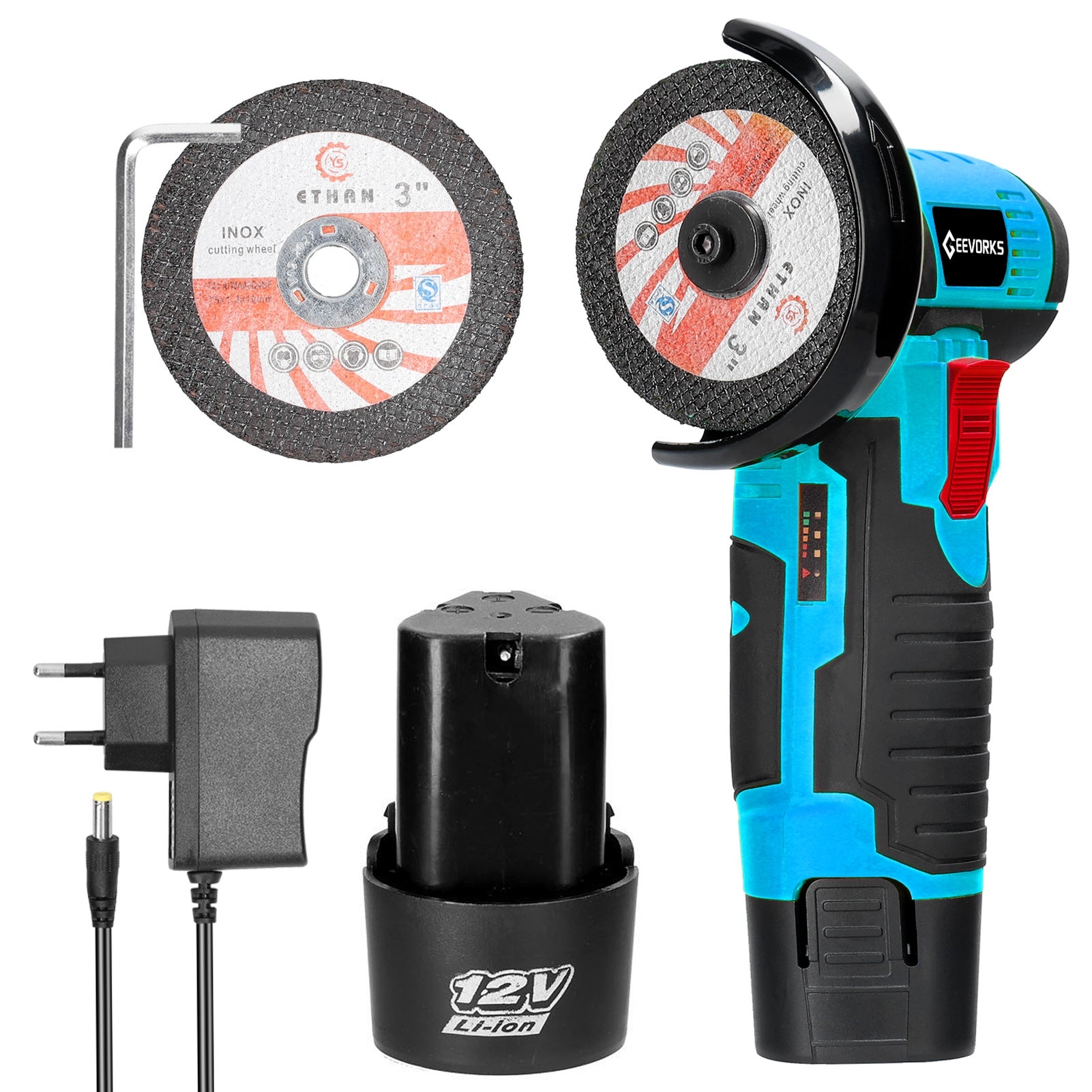 Mini Amoladora Eléctrica Multiuso Manual