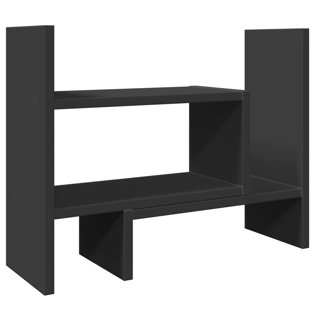 Barra Con Ruote Urban Living - Stile Industriale, Piano In Legno, Nero - Foto 9