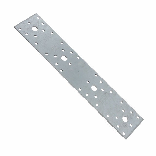 Connecteur plat galvanisé - 280 x 55 x 2,5 mm