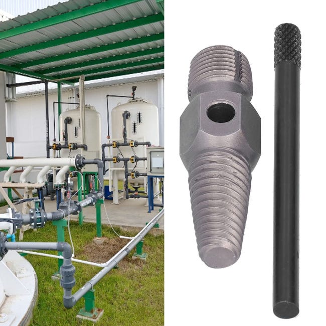 Kit Riparazione Tubi Idrici WANXIANG | Rubinetti NPT Acciaio Carbonio 1/2" | Per Tubi Rotti Domestici - Foto 2