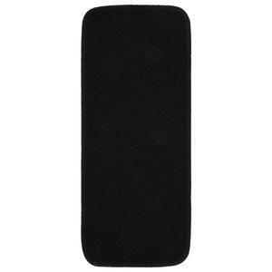 Tappetini per gradini, antiscivolo, per scale, antiscivolo, set da 15 pezzi (A/65 x 25 cm/nero