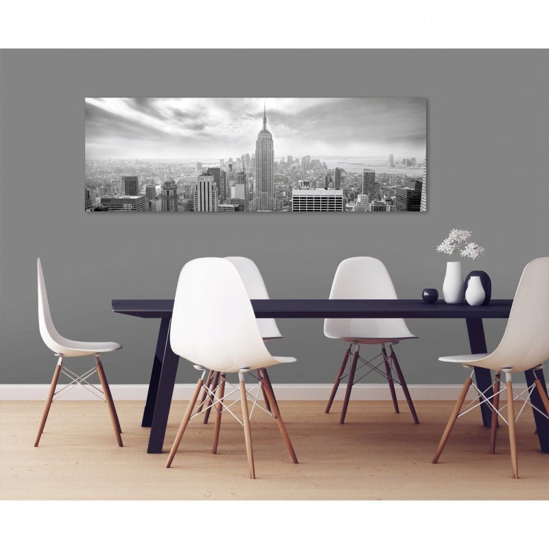 Tableau toile XXL en kit Nyc Nb 180 x 60 cm - Toile textile sans PCV ...