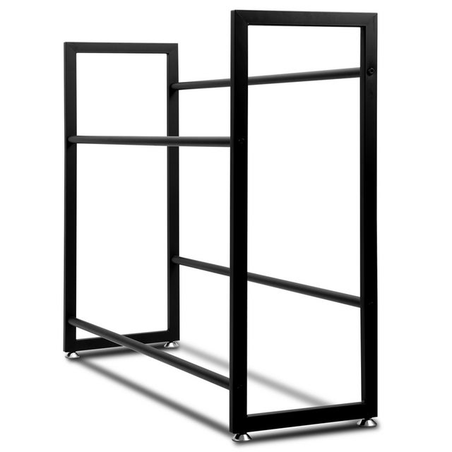 2x Scaffale per casse di bevande Rack per bevande in metallo per casse Supporto bottiglie 105x32x85cm