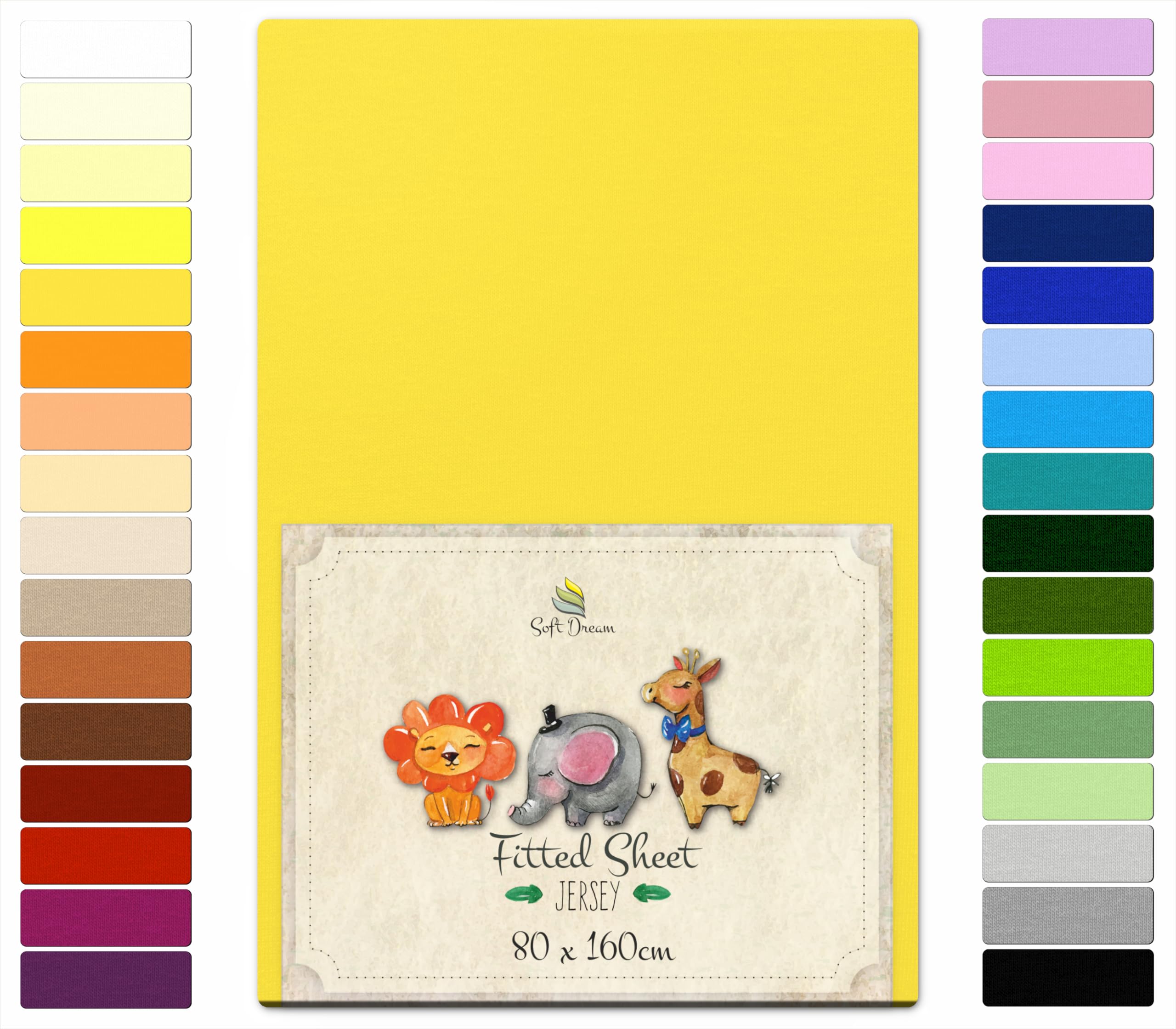 Lenzuola Con Angoli - 100% Cotone - MAXI 70x120 | SPBL-120 - Foto 5