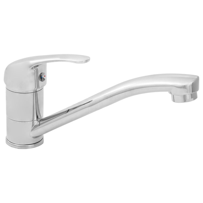 Bateria Kuchenna Kran do Zlewozmywaka Stojąca INVENA Mitris Srebrna