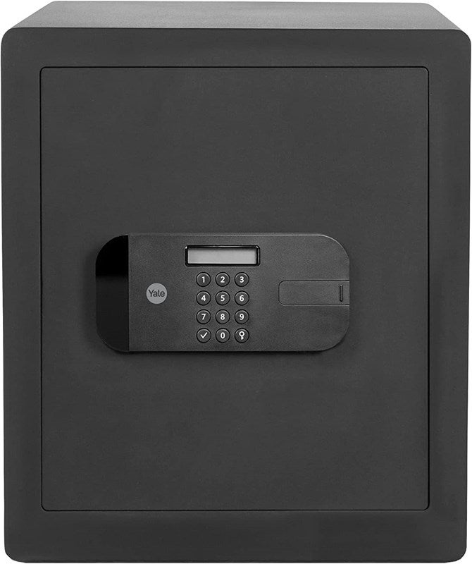 Yale Caja Fuerte Motorizada De Alta Seguridad Con Huellas Digitales Para La Oficina Azul , Leroy Merlin