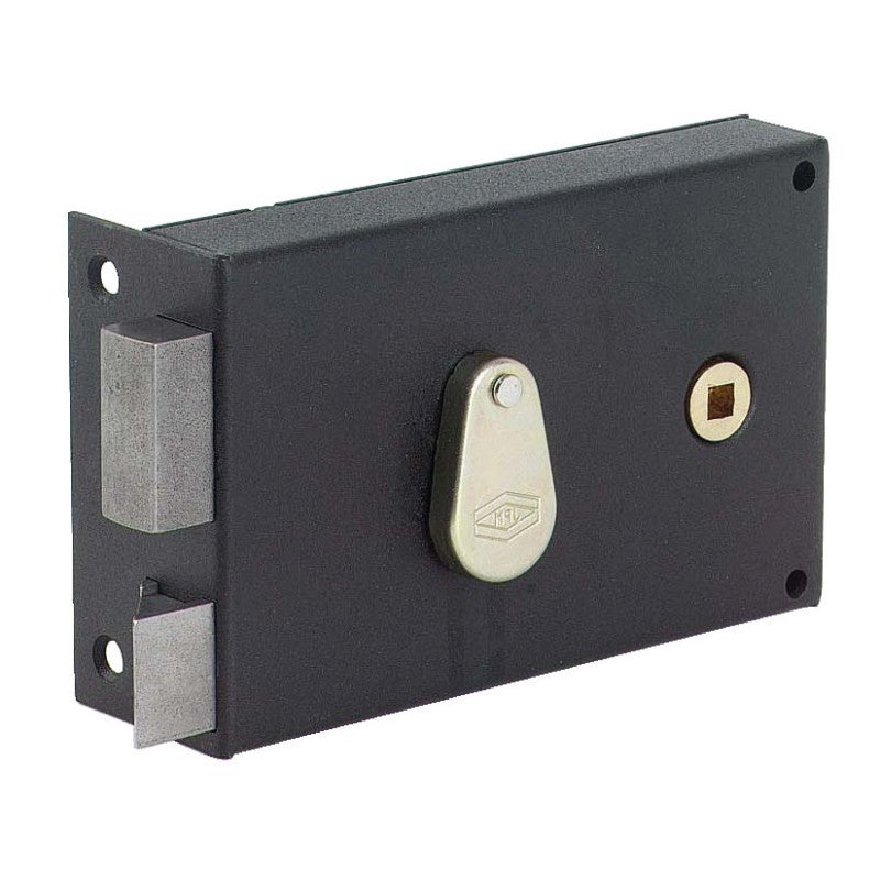 Serrure 4G horizontal fouillot cylindre de 50mm droite JPM 114000 02 1A - 2