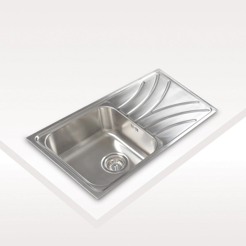 Cata  Fregadero Cdl-1 Ei Inox 1C 1E Izquierda , Leroy Merlin