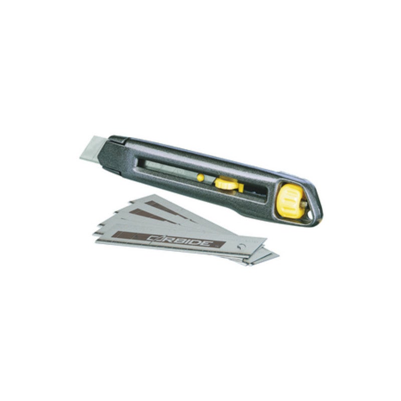 Cutter lame rétractable Interlock STANLEY - 5 lames | Bricoman