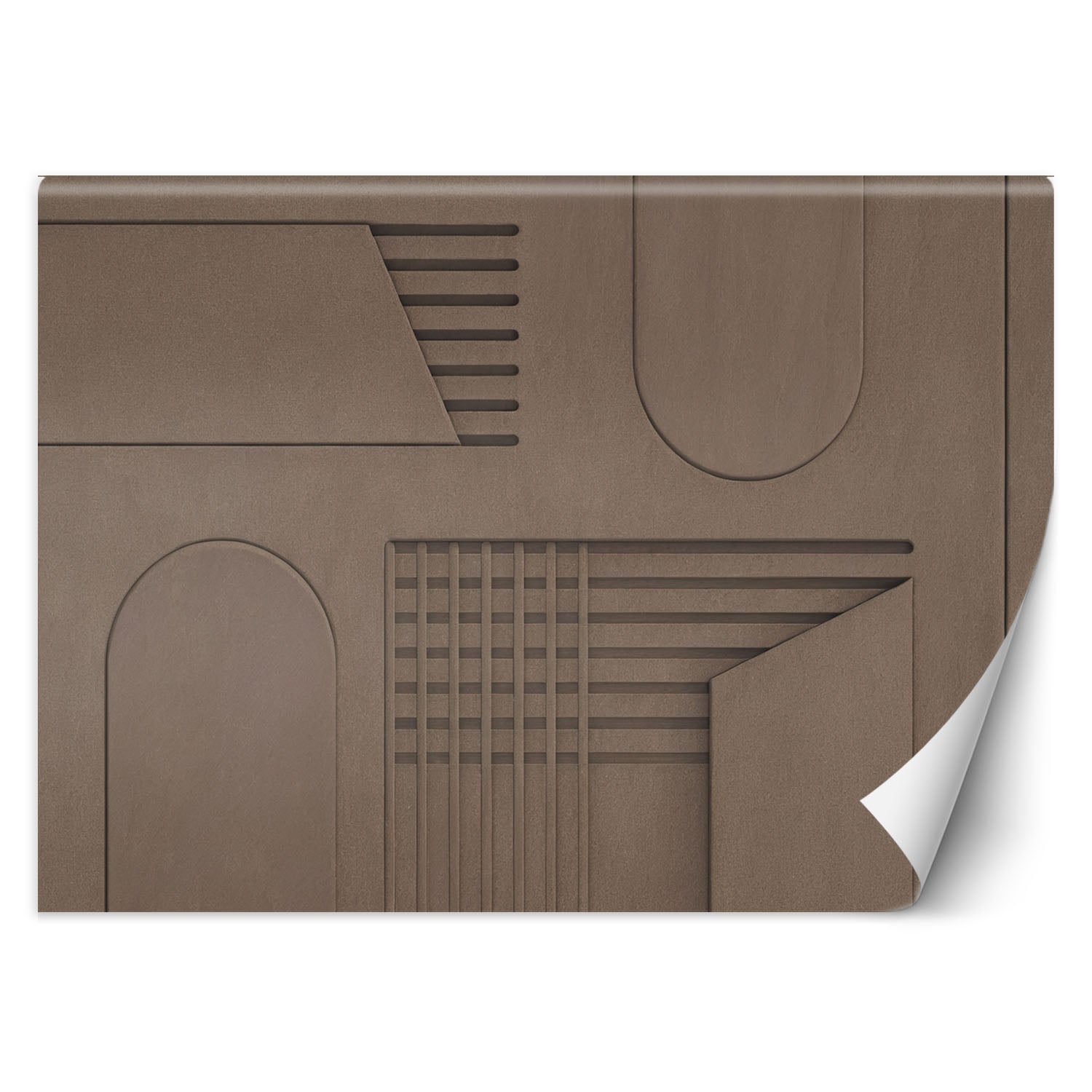 Fototapeta, Brązowy Relief 3D 300x210