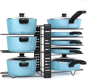 Supports De Couvercle De Casserole Pour Cuisine, Support De Rangeent