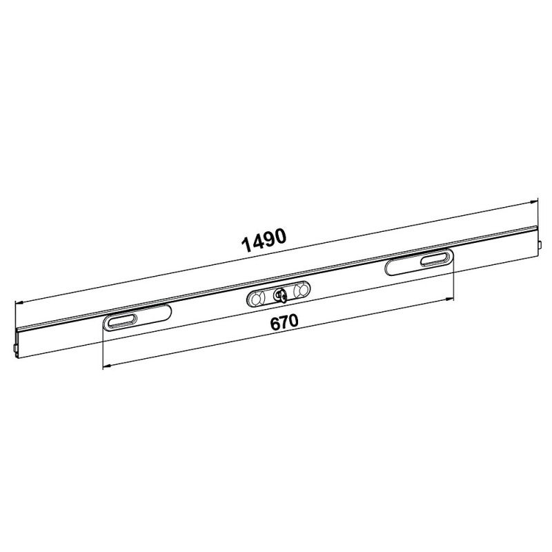 Lame avec serrure recoupable, enroulement extérieur, blanc - 2